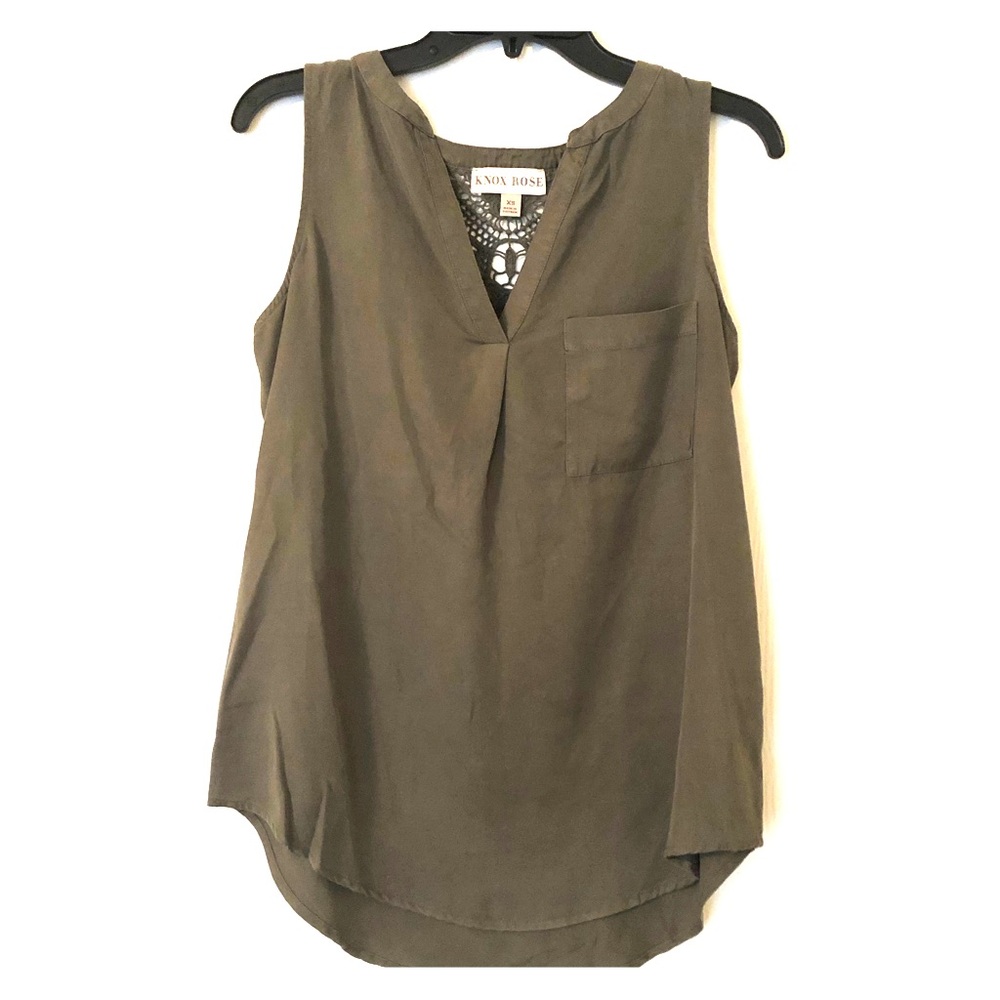 Dark green top